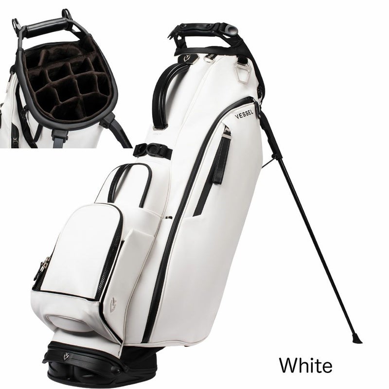 VESSELキャディバッグPlayerVStandスタンドバッグ14分割トップベゼルゴルフ2025年モデルUSA直輸入品