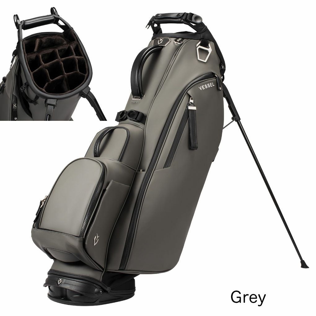 VESSEL キャディバッグ Player V Stand スタンドバッグ 14分割トップ