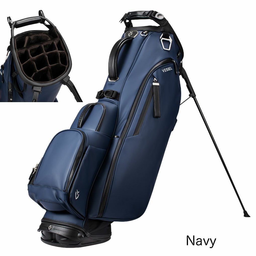 VESSELキャディバッグPlayerVStandスタンドバッグ14分割トップベゼルゴルフ2025年モデルUSA直輸入品