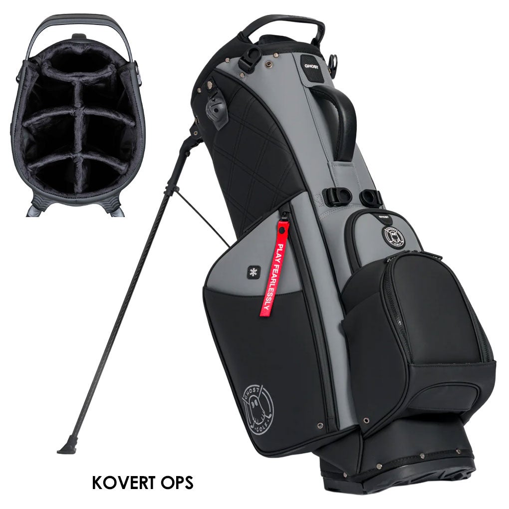 GHOSTGOLFキャディバッグANYDAY7分割スタンドバッグゴーストゴルフ2024年モデルUSA直輸入品
