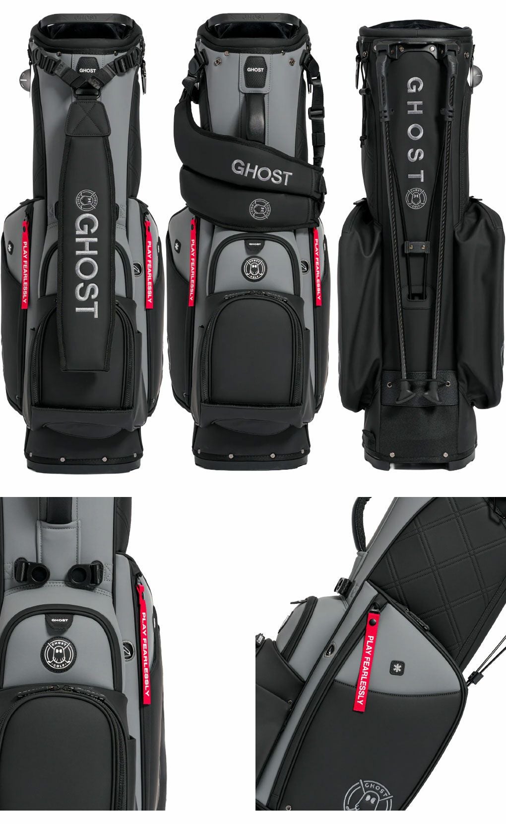 GHOST GOLF キャディバッグ ANYDAY 7分割 11インチ スタンドバッグ