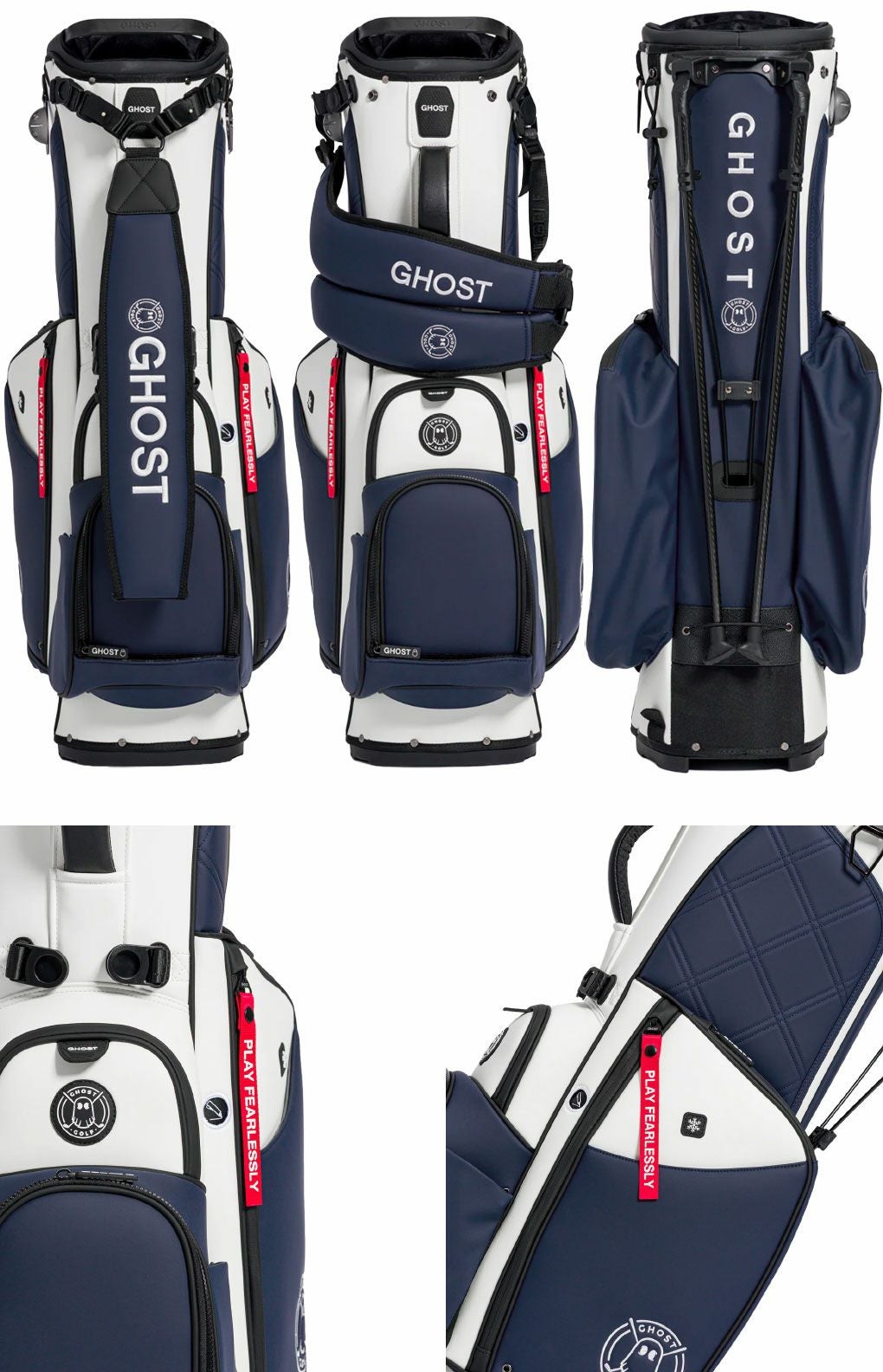 GHOST GOLF キャディバッグ ANYDAY 7分割 11インチ スタンドバッグ