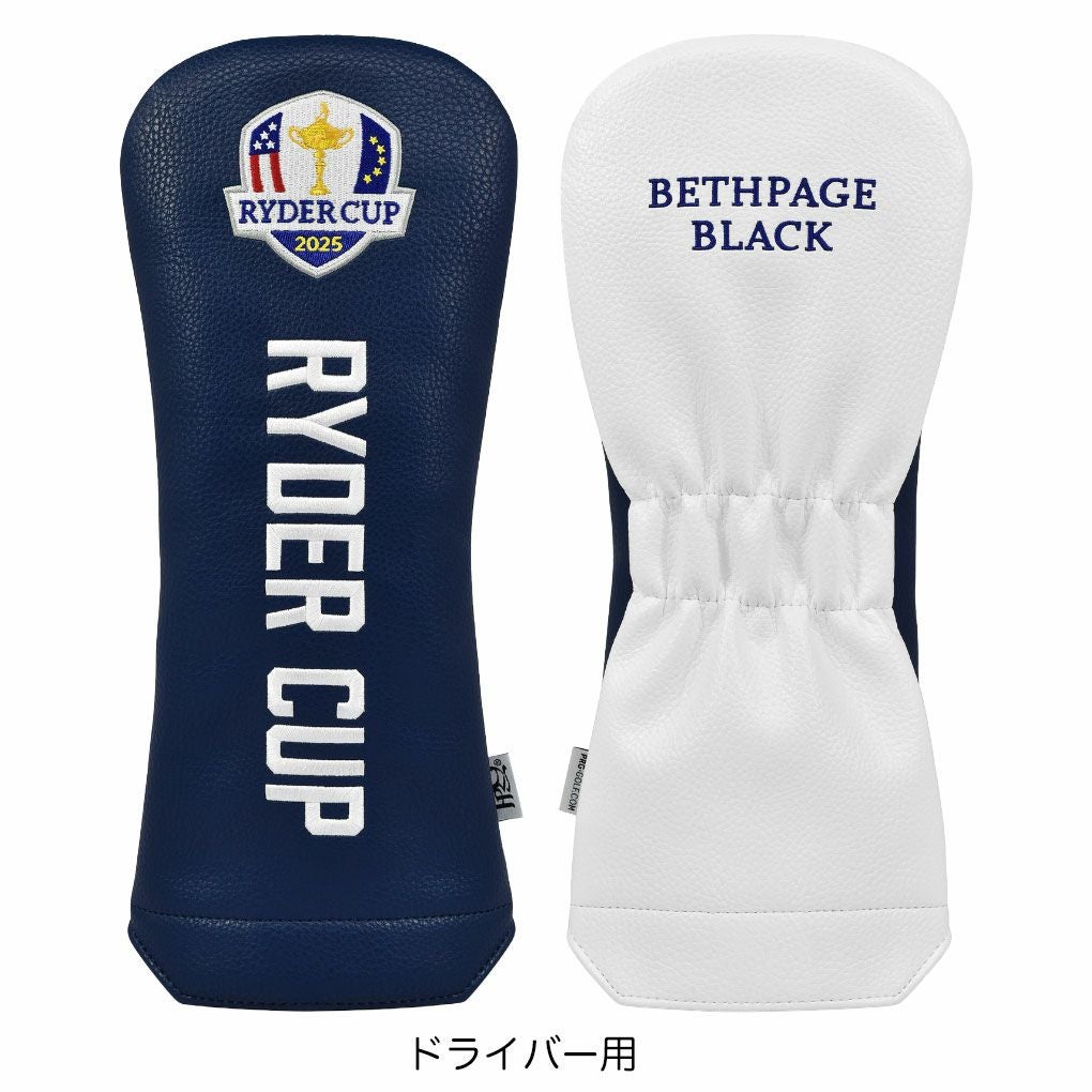 PRGヘッドカバー2025RyderCupMatchドライバー用2025年モデルゴルフUSA直輸入品