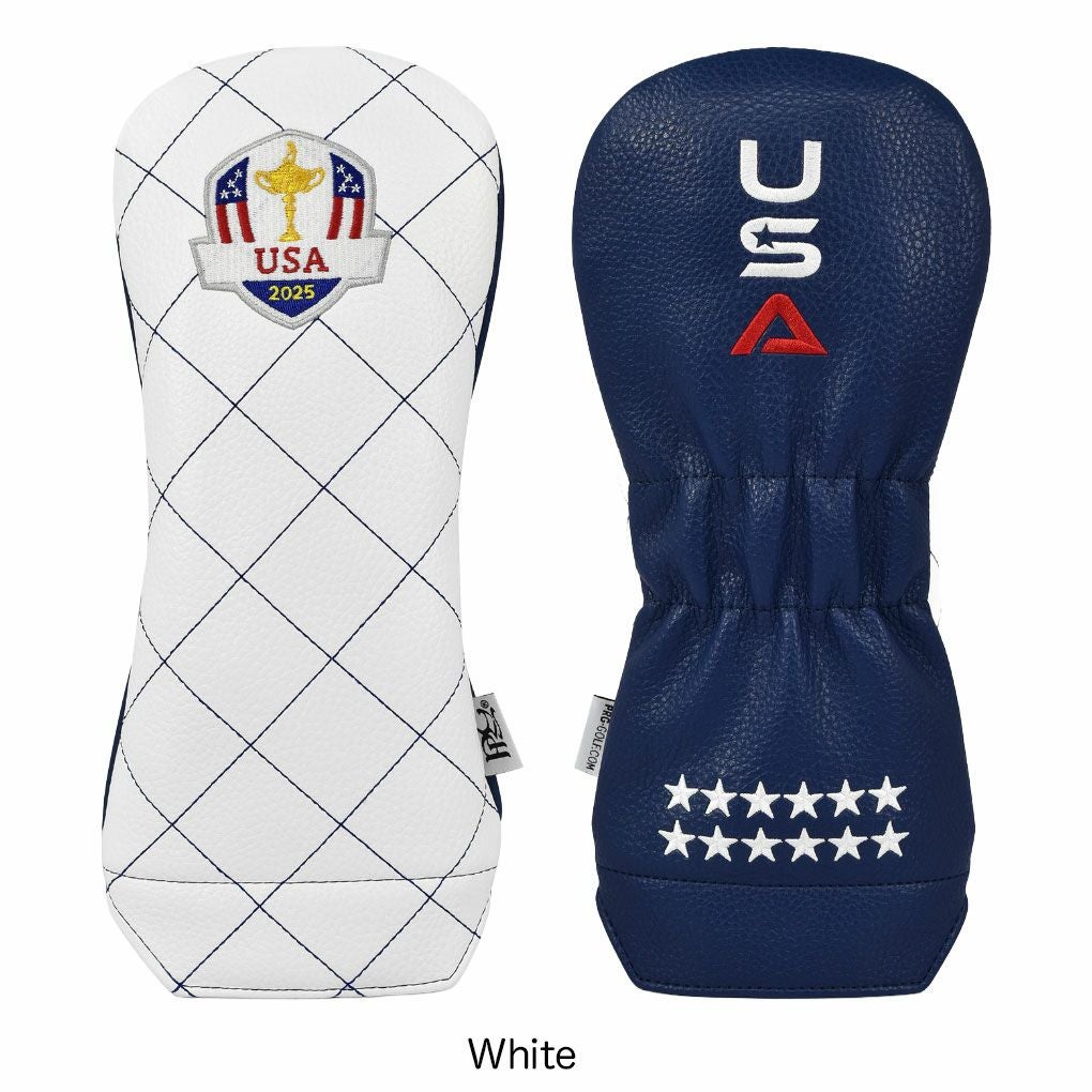 PRGヘッドカバー2025RyderCupTeamUSAFairwayCoverフェアウェイウッド用2025年モデルゴルフUSA直輸入品