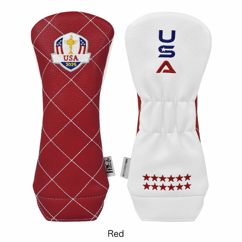 PRGヘッドカバー2025RyderCupTeamUSAHybridCoverハイブリッド用ユーティリティ用2025年モデルゴルフUSA直輸入品