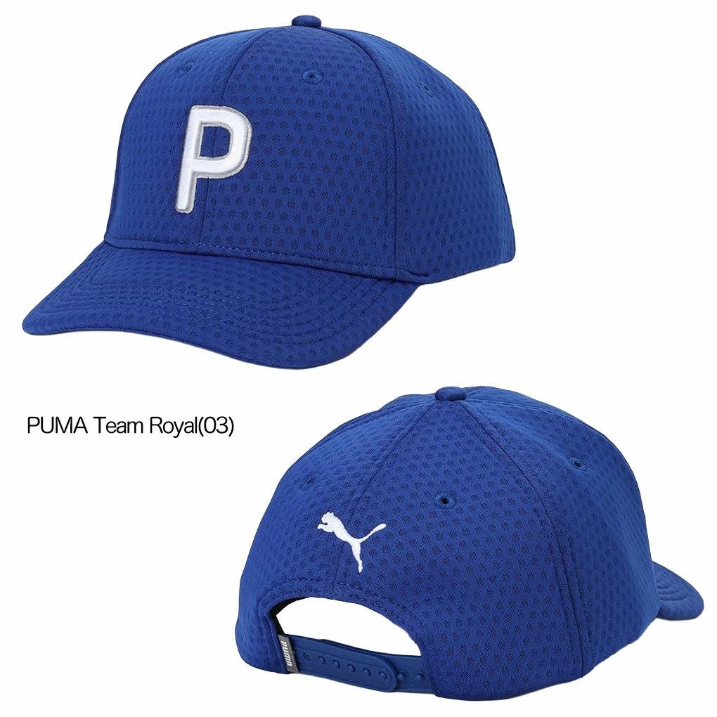 プーマゴルフキャップオールメッシュPキャップ026683メンズゴルフキャップ帽子PUMA2025春夏モデル日本正規品
