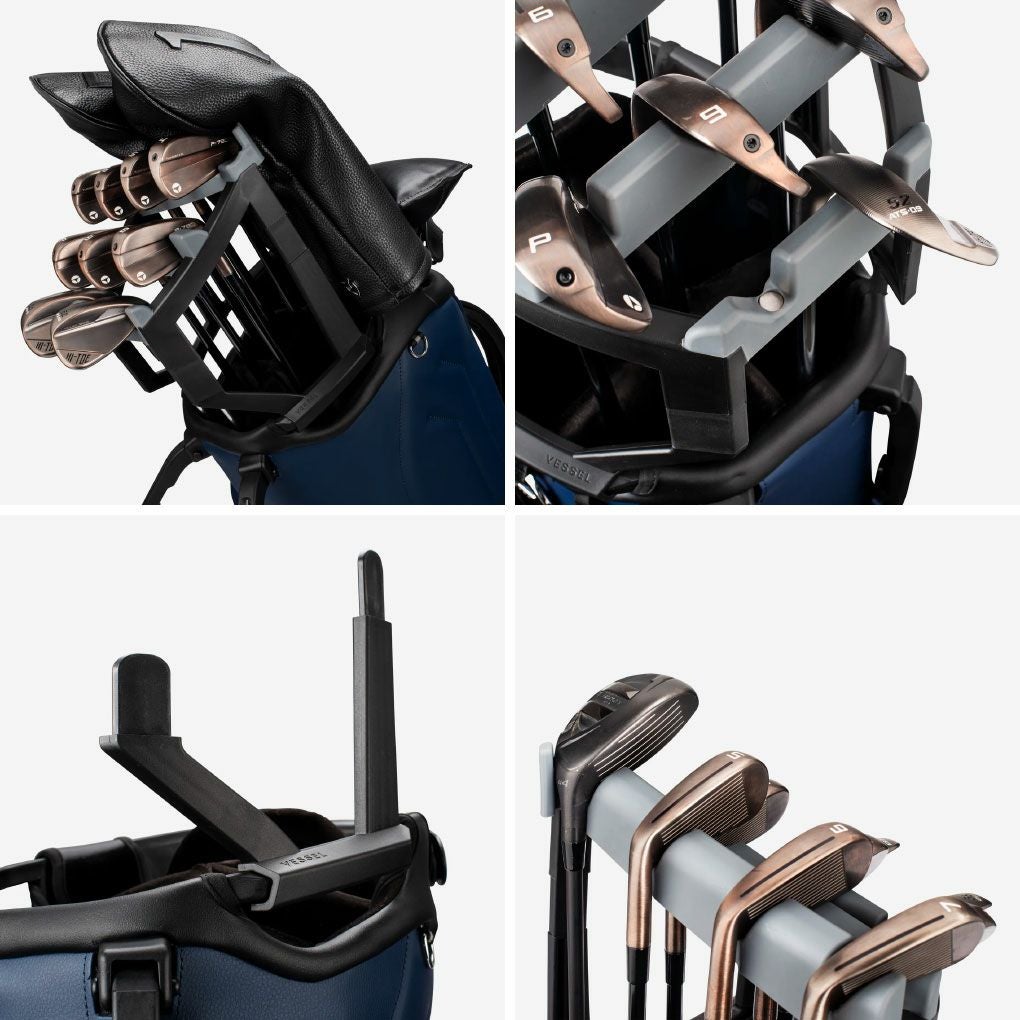 VESSELゴルフクラブオーガナイザーGolfClubOrganizerPlayerVProカートバッグ専用ベゼルゴルフ2025年モデルUSA直輸入品