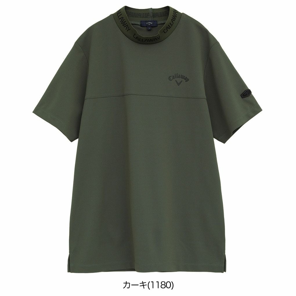 キャロウェイオニカノコモックネックシャツC25234101メンズゴルフウェア2025秋冬モデルCallaway日本正規品