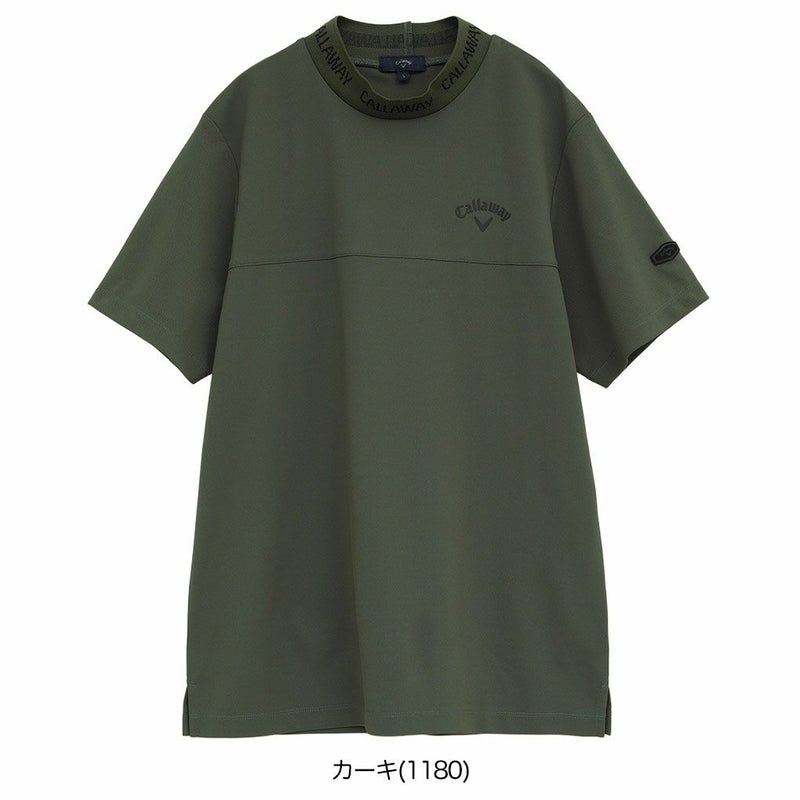 キャロウェイオニカノコモックネックシャツC25234101メンズゴルフウェア2025秋冬モデルCallaway日本正規品