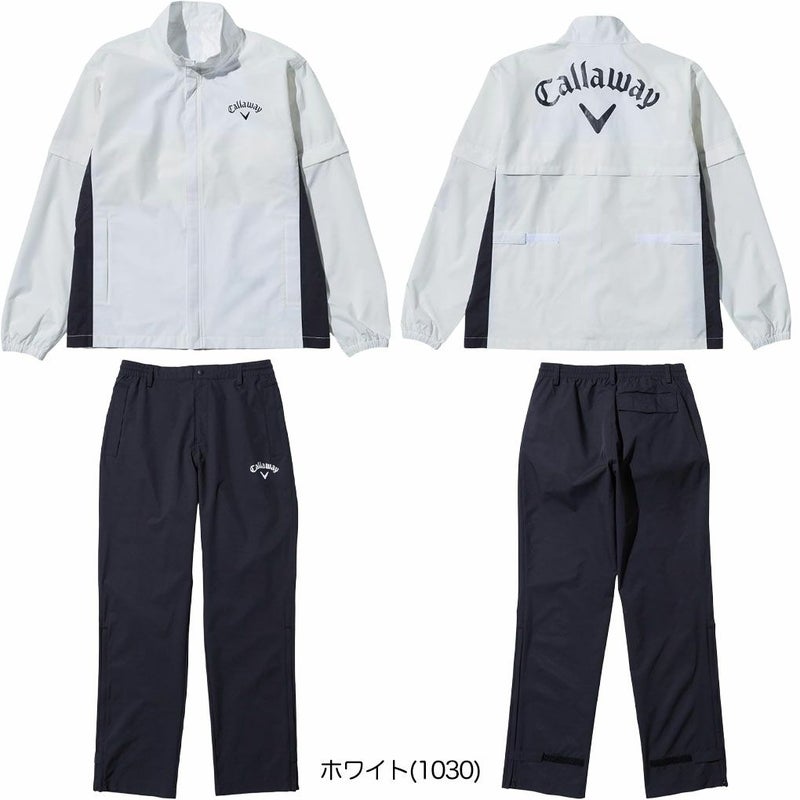 キャロウェイストレッチ2WAYレインウェアセットC25989100メンズCallawayゴルフウェア2025年モデル日本正規品