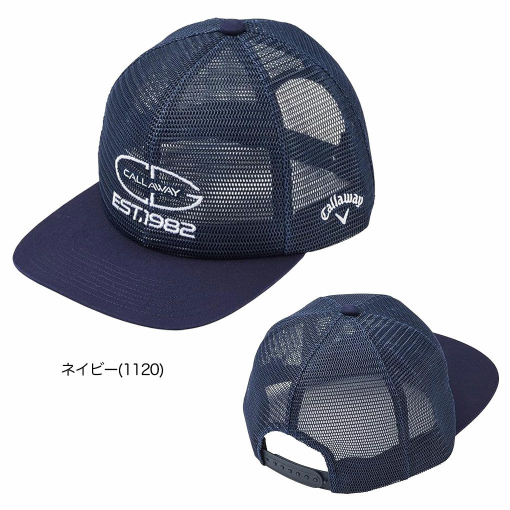 キャロウェイかざあなメッシュフラットキャップC25191107メンズCallaway帽子2025春夏モデル日本正規品