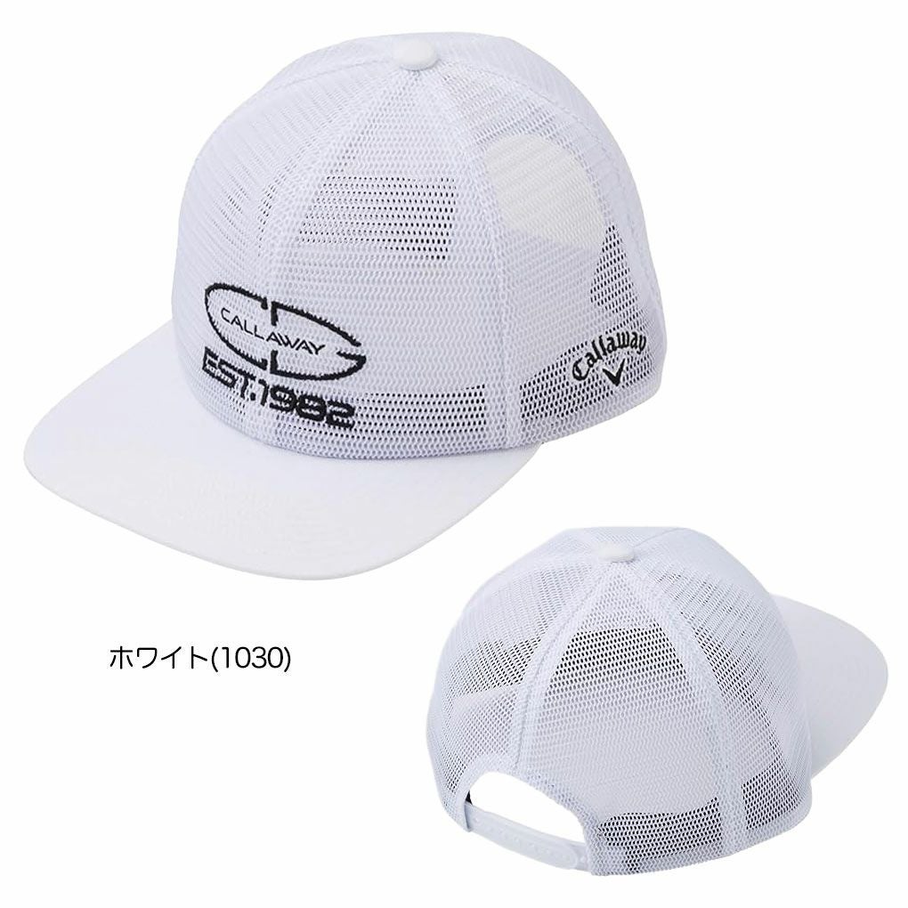 キャロウェイかざあなメッシュフラットキャップC25191107メンズCallaway帽子2025春夏モデル日本正規品