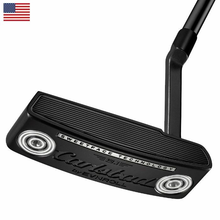 イーブンロールCarlsbadB1パターメンズ右用34,35インチUSA直輸入品EVNROLLゴルフクラブ並行輸入品