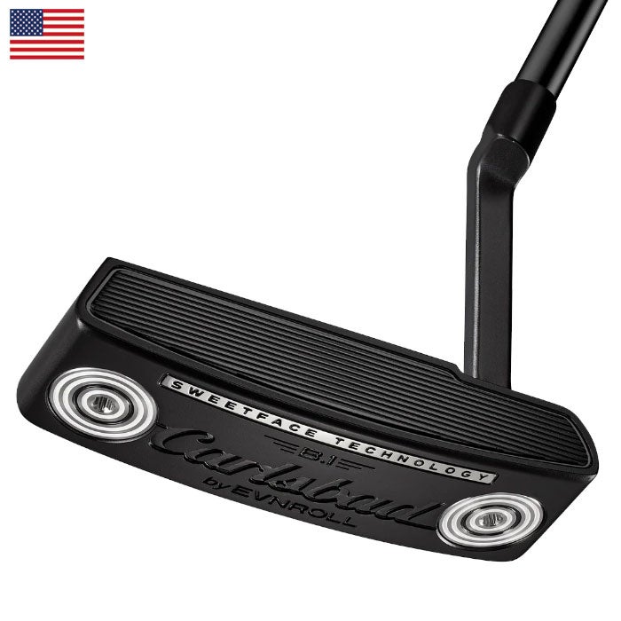 イーブンロールCarlsbadB1パターメンズ右用34,35インチUSA直輸入品EVNROLLゴルフクラブ並行輸入品
