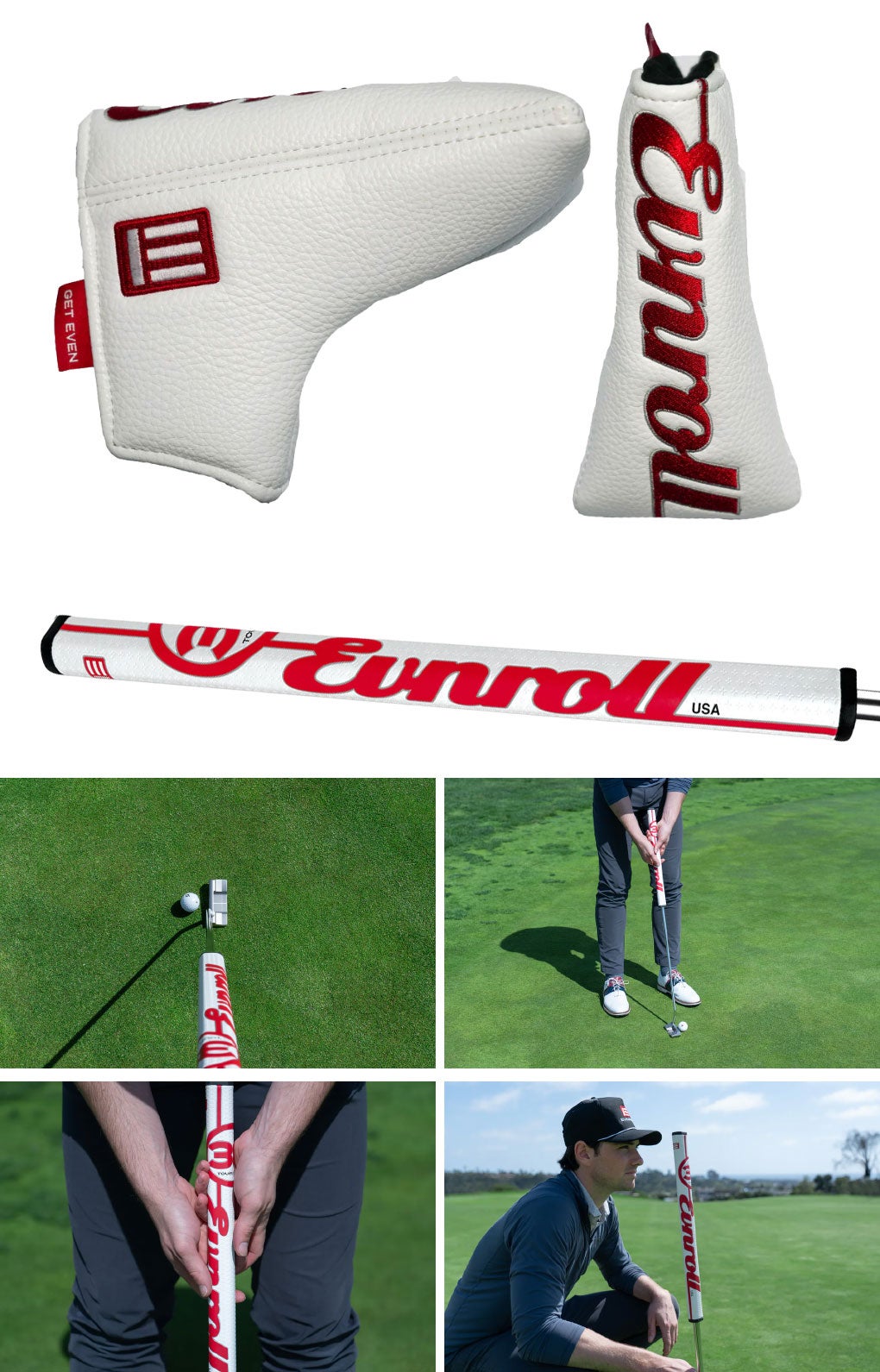 イーブンロール38TourSpecER2Satinパター中尺メンズ右用38インチUSA直輸入品EVNROLLゴルフクラブ並行輸入品