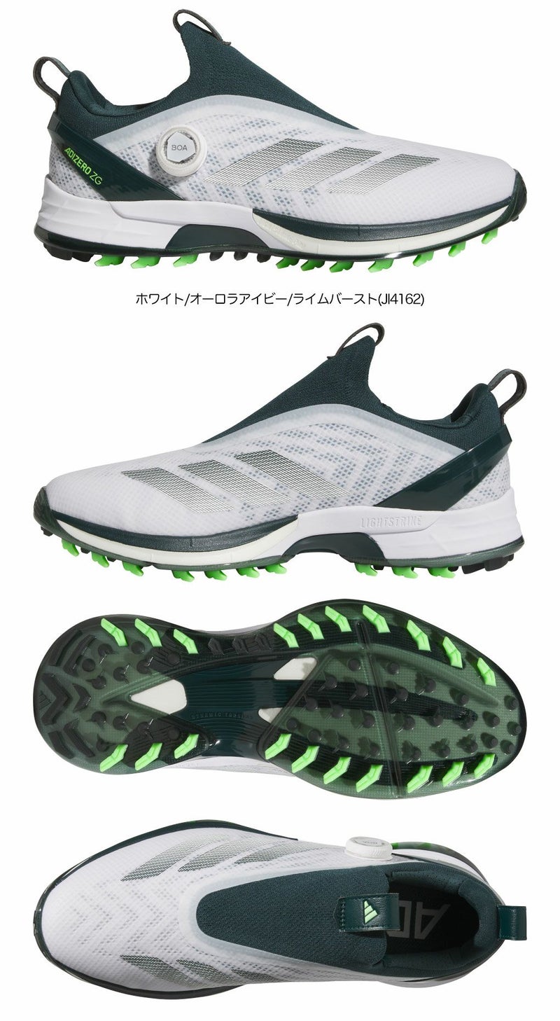 アディダスアディゼロゼッドジー25ボアスパイクレスシューズNLK60メンズゴルフシューズ靴2025年モデルadidas日本正規品