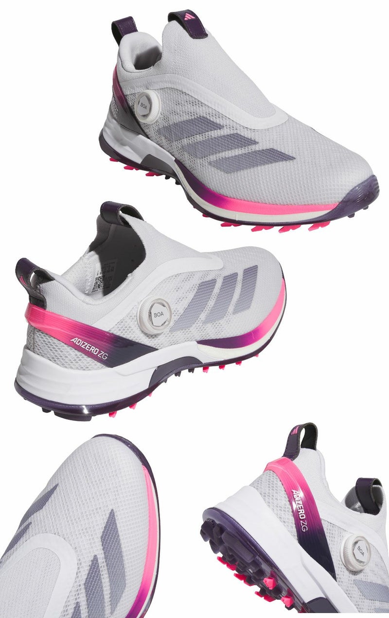 アディダスアディゼロゼッドジー25ボアスパイクレスシューズNLK60メンズゴルフシューズ靴2025年モデルadidas日本正規品