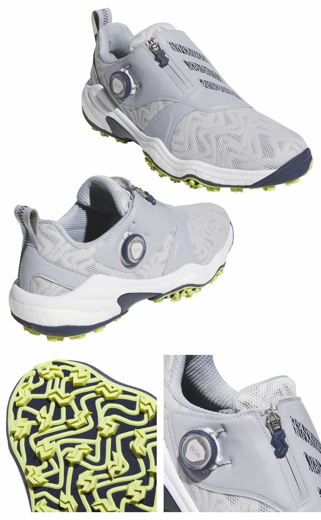 アディダスコードカオス25ボアスパイクレスシューズNKZ93メンズゴルフシューズ靴2025年モデルadidas日本正規品