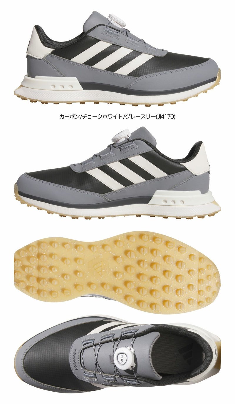 アディダスS2GSLボア24スパイクレスシューズMDK92メンズゴルフシューズ靴2025年モデルadidas日本正規品