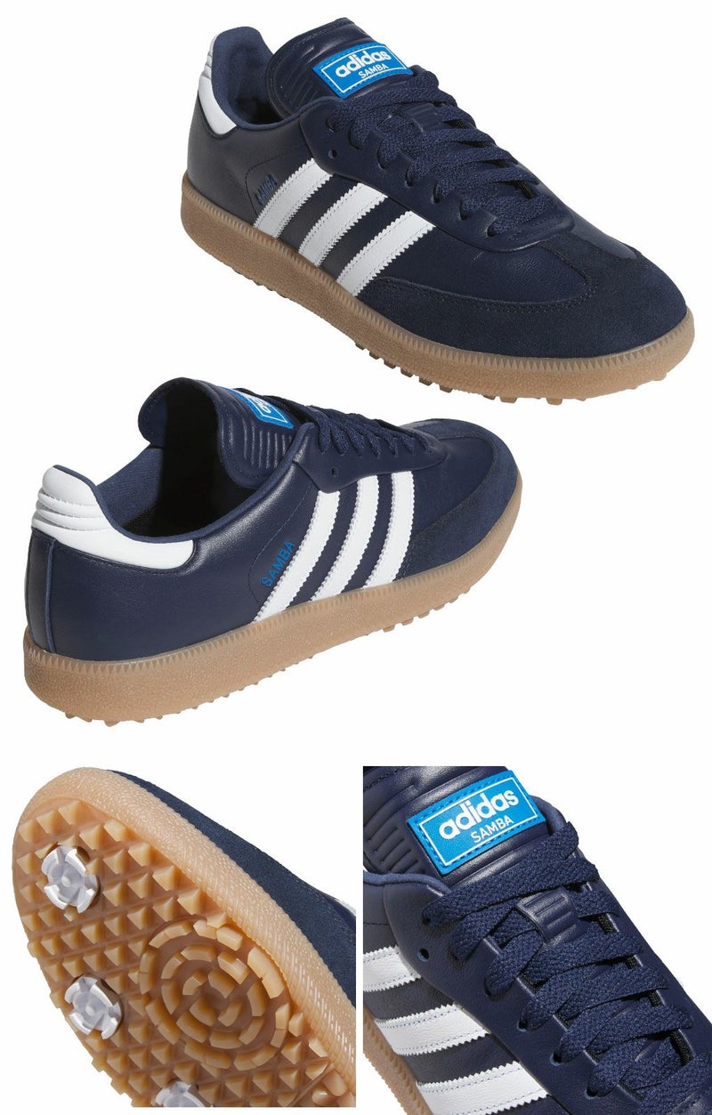 アディダスサンバゴルフスパイクレスシューズNNO26メンズゴルフシューズ靴2025年モデルadidas日本正規品