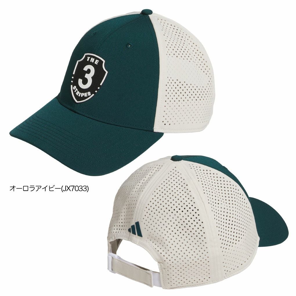 アディダススリーグラフィックキャップKQE16メンズゴルフキャップ帽子2025秋冬モデルadidas日本正規品