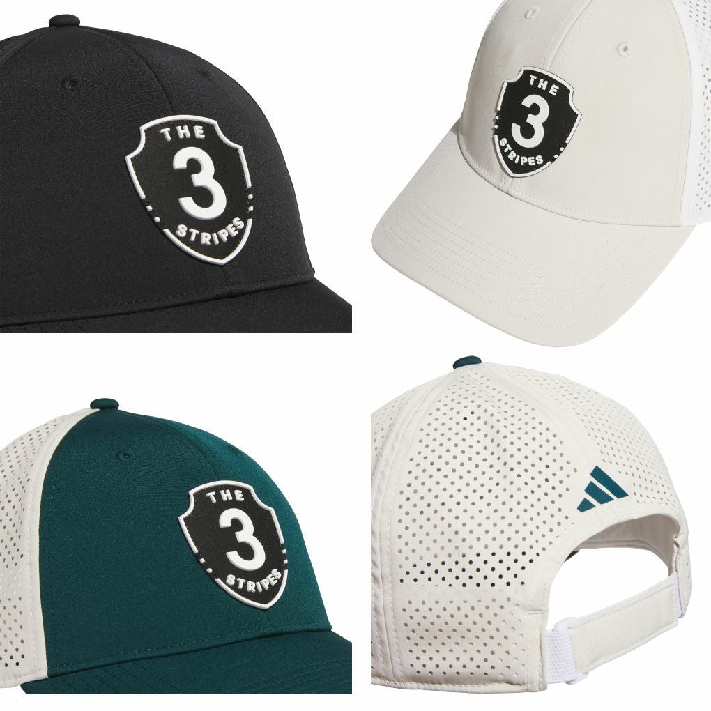 アディダススリーグラフィックキャップKQE16メンズゴルフキャップ帽子2025秋冬モデルadidas日本正規品