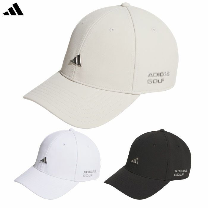 アディダス撥水メタルロゴキャップKQE19メンズゴルフキャップ帽子2025秋冬モデルadidas日本正規品