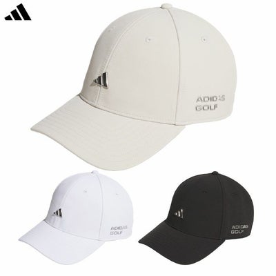 アディダス撥水メタルロゴキャップKQE19メンズゴルフキャップ帽子2025秋冬モデルadidas日本正規品