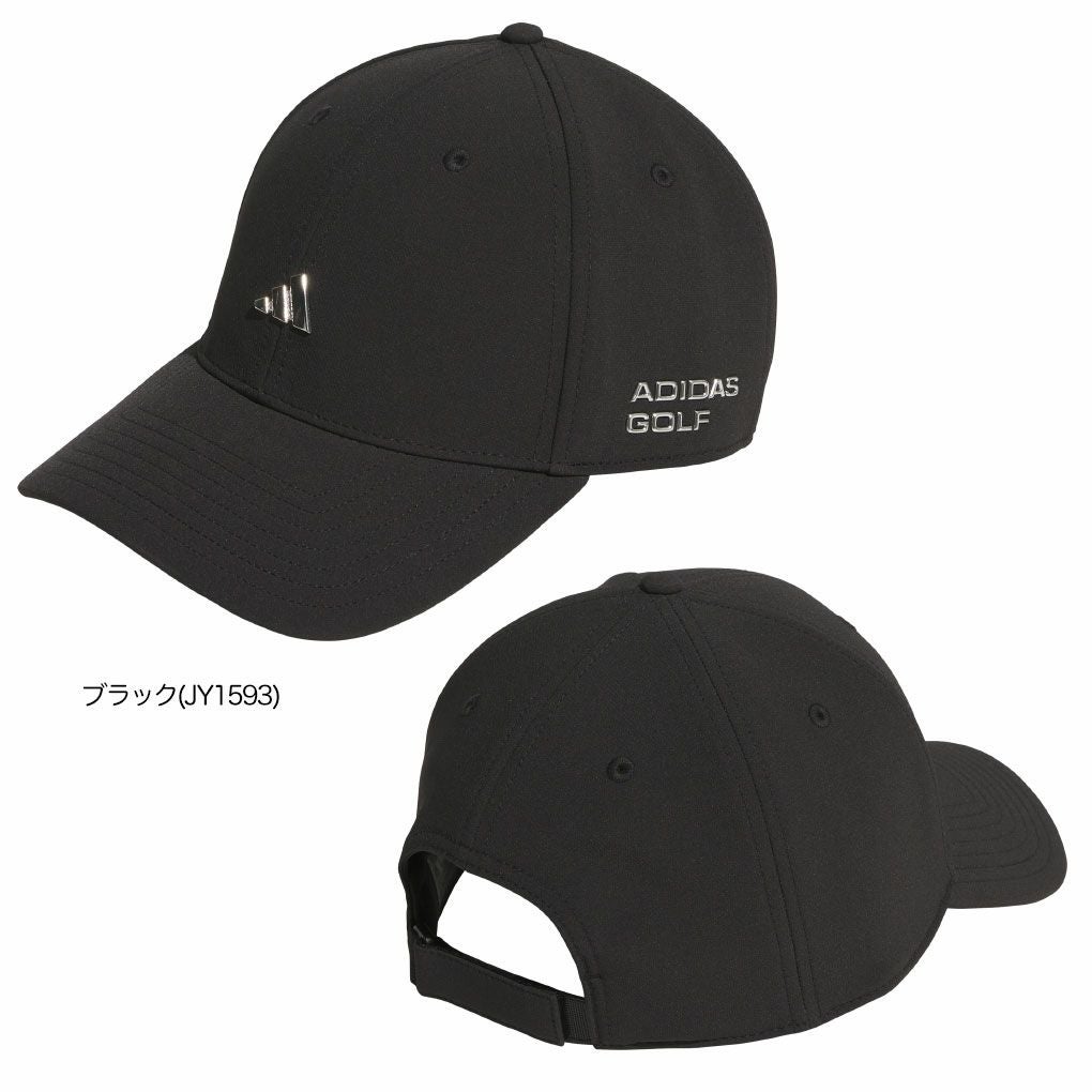 アディダス撥水メタルロゴキャップKQE19メンズゴルフキャップ帽子2025秋冬モデルadidas日本正規品