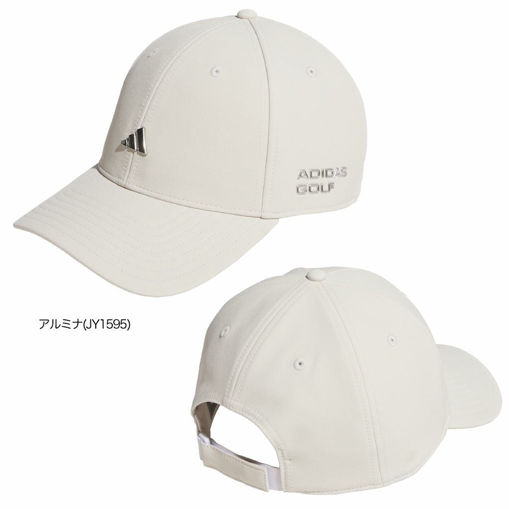 アディダス撥水メタルロゴキャップKQE19メンズゴルフキャップ帽子2025秋冬モデルadidas日本正規品