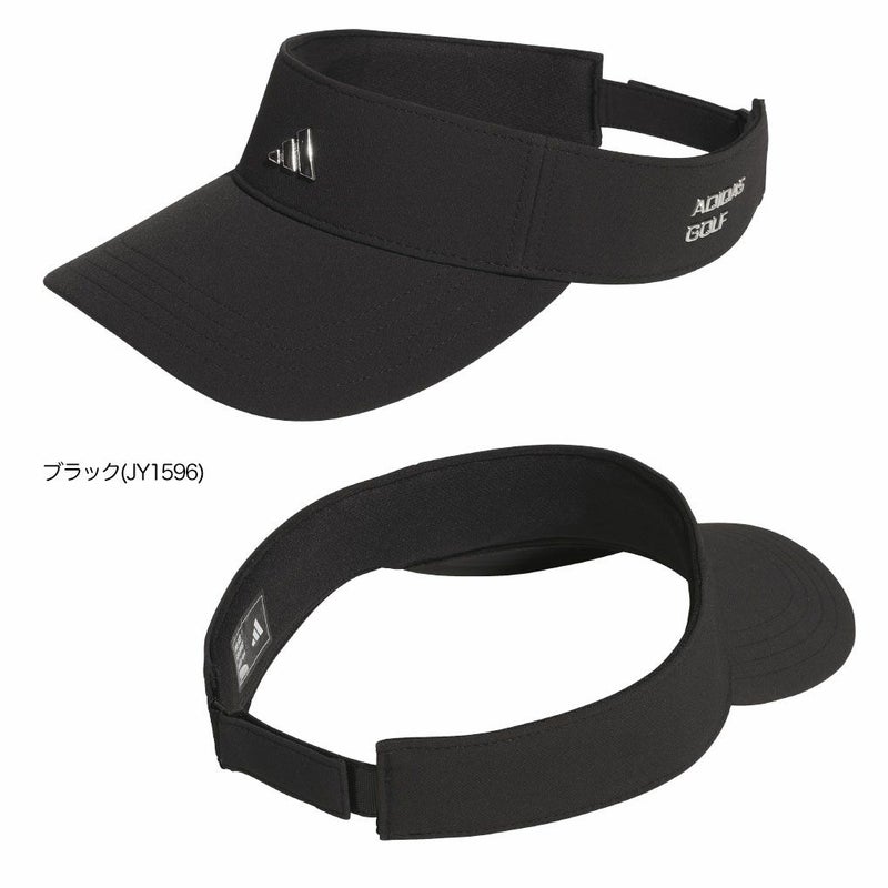 アディダス撥水メタルロゴバイザーKQE20メンズゴルフキャップ帽子2025秋冬モデルadidas日本正規品