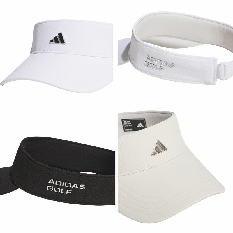 アディダス撥水メタルロゴバイザーKQE20メンズゴルフキャップ帽子2025秋冬モデルadidas日本正規品