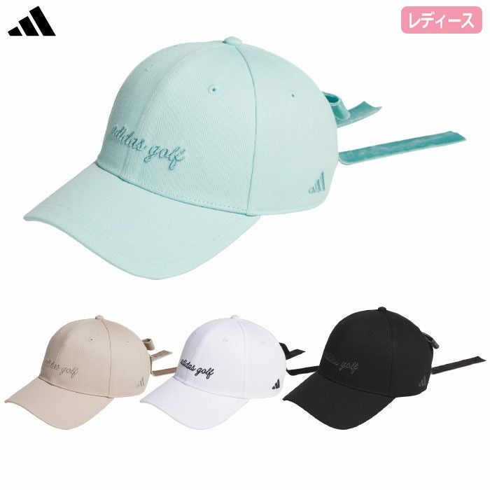 アディダスベロアリボンキャップKQE24レディースゴルフキャップ帽子2025秋冬モデルadidas日本正規品