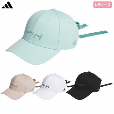 アディダスベロアリボンキャップKQE24レディースゴルフキャップ帽子2025秋冬モデルadidas日本正規品