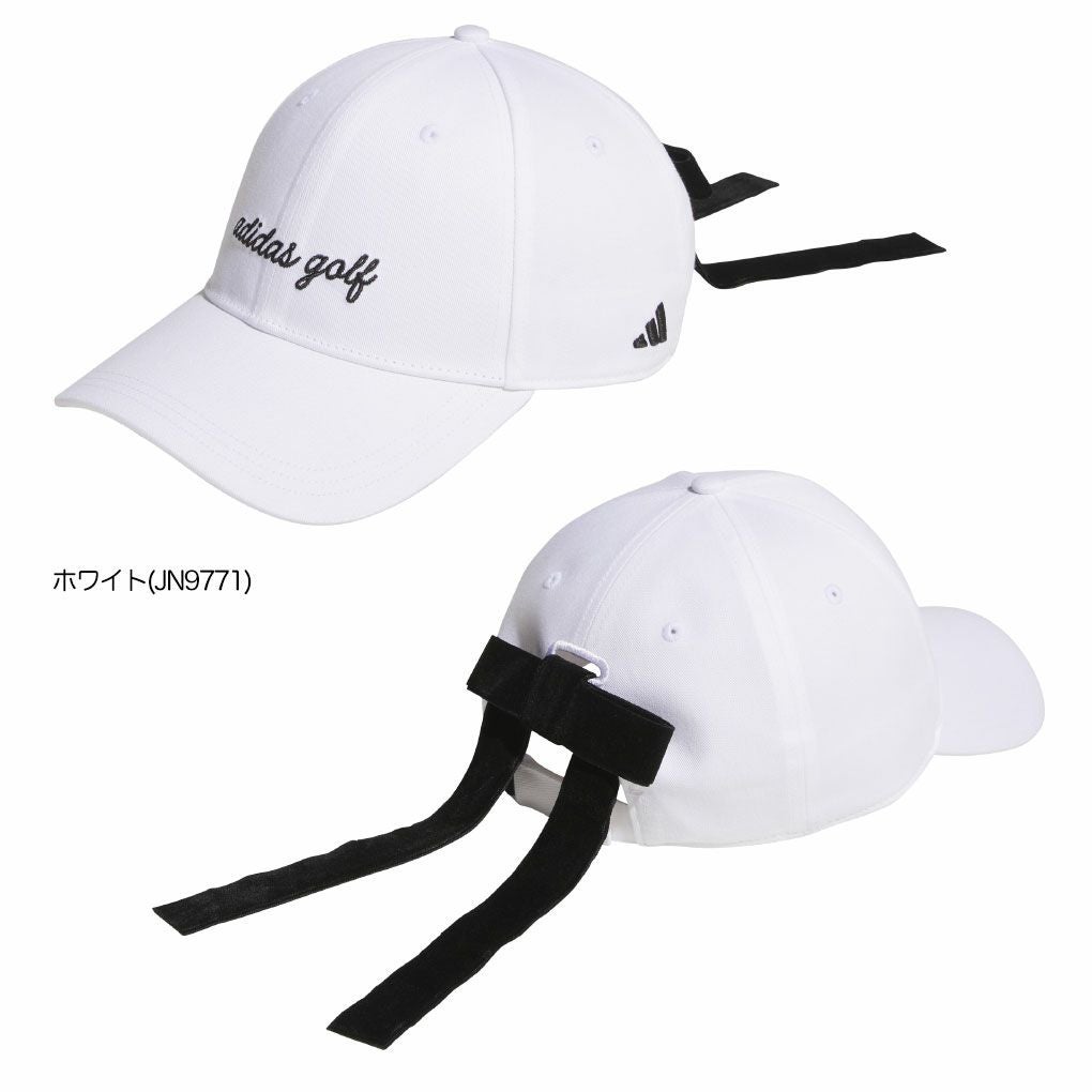 アディダスベロアリボンキャップKQE24レディースゴルフキャップ帽子2025秋冬モデルadidas日本正規品