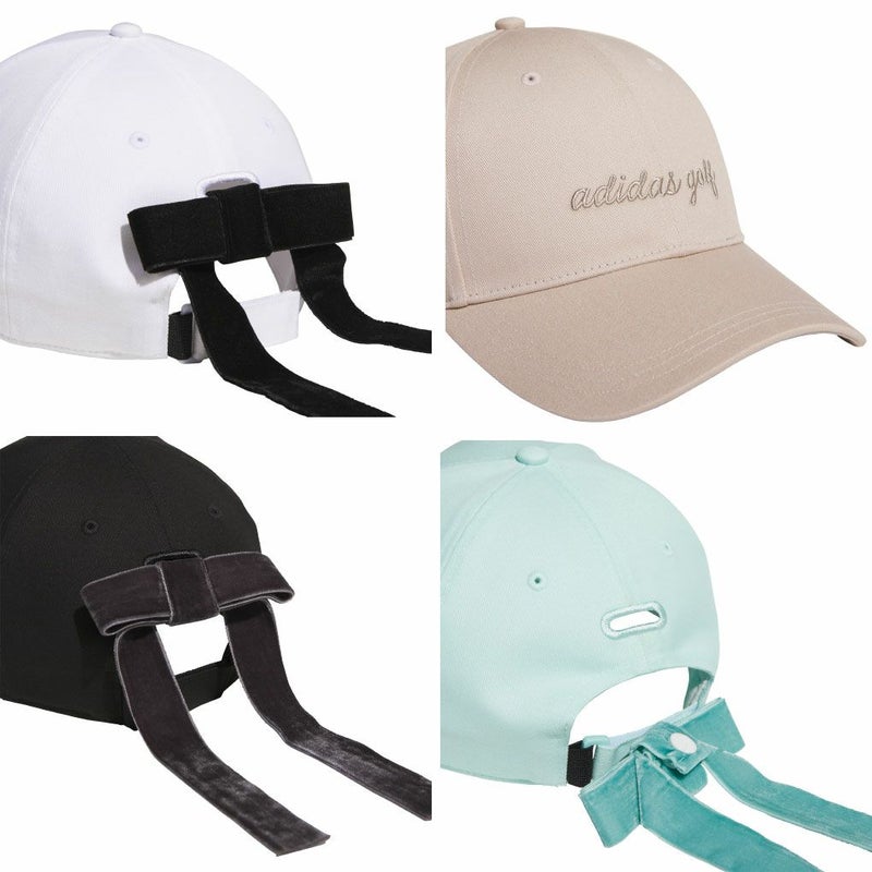 アディダスベロアリボンキャップKQE24レディースゴルフキャップ帽子2025秋冬モデルadidas日本正規品