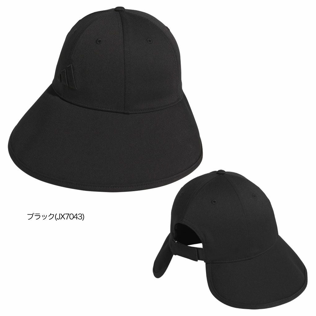 アディダストーナルロゴワイドブリムキャップKQE25レディースゴルフキャップ帽子2025秋冬モデルadidas日本正規品