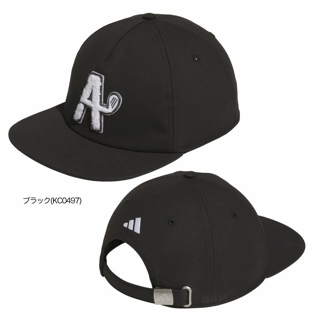 アディダスフラットビルコットンクーリングキャップJVU84メンズゴルフキャップ帽子2025秋冬モデルadidas日本正規品