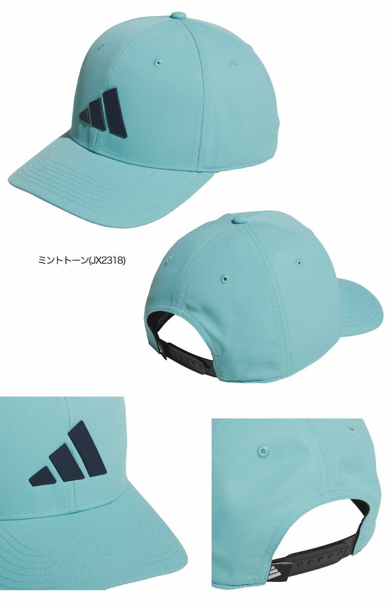 アディダスツアースナップバックキャップENJ02メンズゴルフキャップ帽子2025秋冬モデルadidas日本正規品