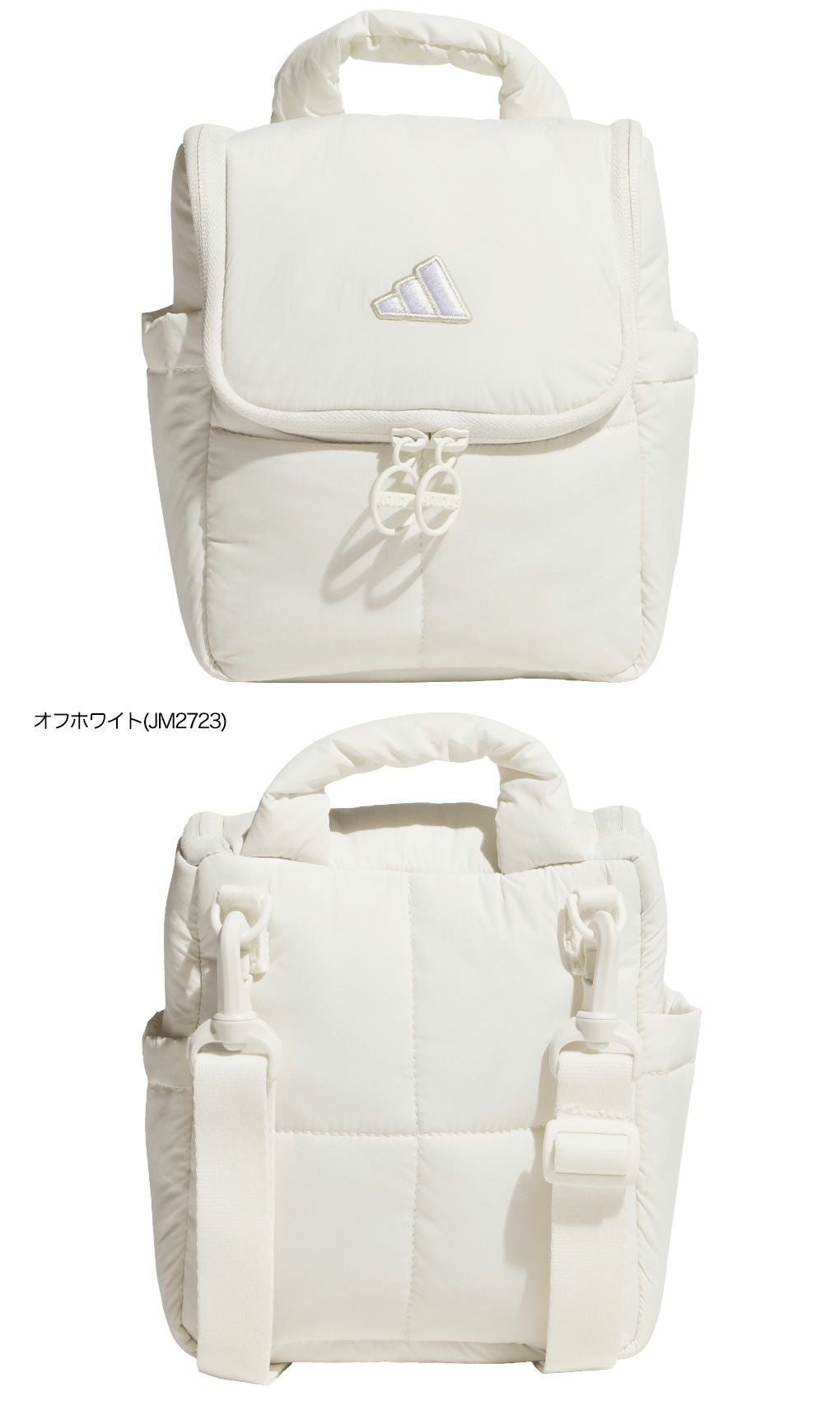 アディダスキルティングショルダーポーチJWK39ラウンドバッグゴルフ2025年モデルadidas日本正規品