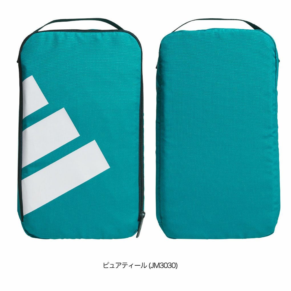 アディダスボールドロゴシューズバッグIKD01シューズケース靴入れ2025年モデルadidas日本正規品