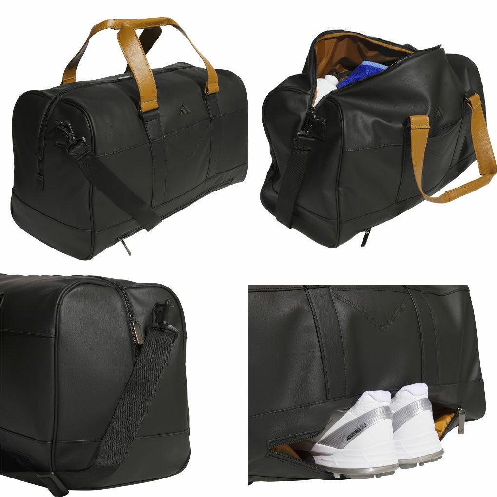 アディダス合成皮革ボストンバッグJUT56ゴルフ2025年モデルadidas日本正規品