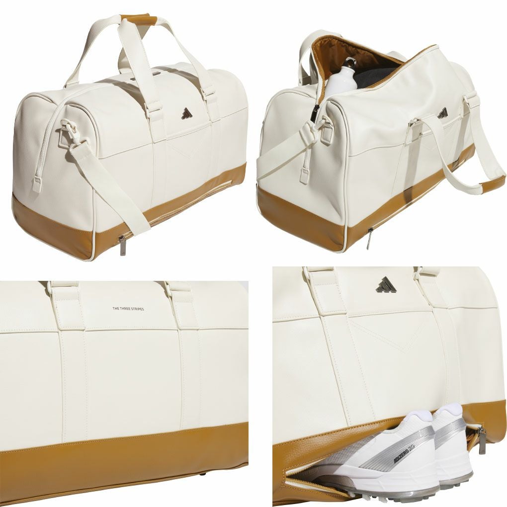 アディダス合成皮革ボストンバッグJUT56ゴルフ2025年モデルadidas日本正規品