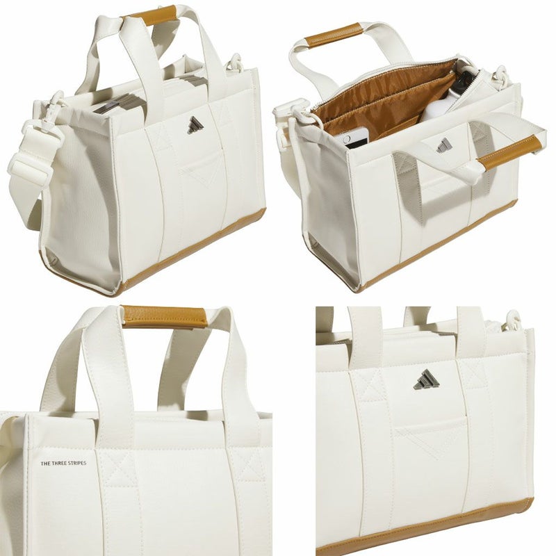 アディダス合成皮革ラウンドトートバッグJUT55ラウンドトートゴルフ2025年モデルadidas日本正規品