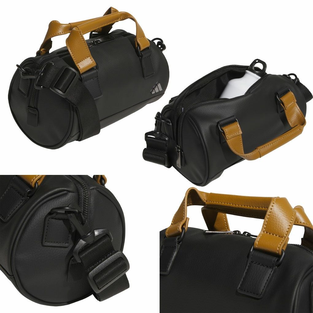 アディダス合成皮革ミニドラムバッグJUT54ゴルフ2025年モデルadidas日本正規品