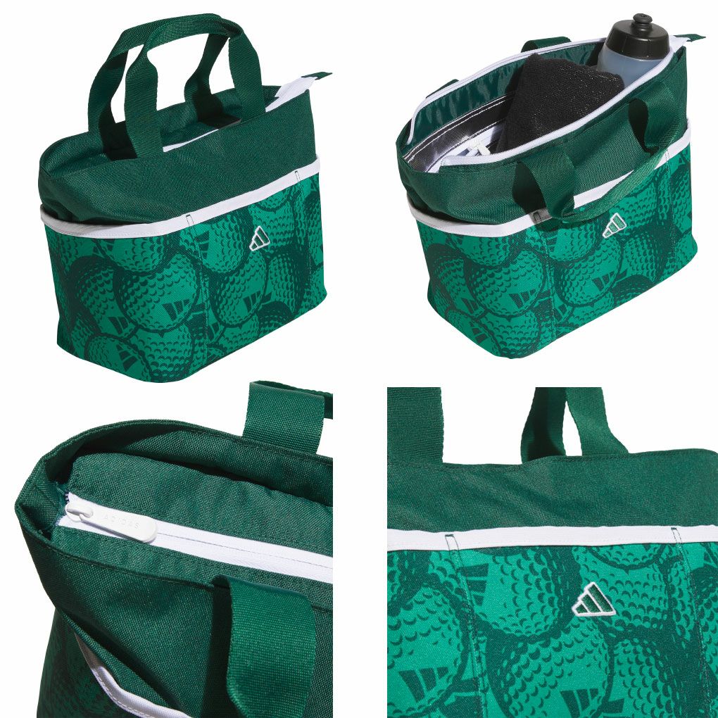 アディダス保冷ポケット付きゴルフボールグラフィックラウンドトートKS857ラウンドトートゴルフ2025年モデルadidas日本正規品