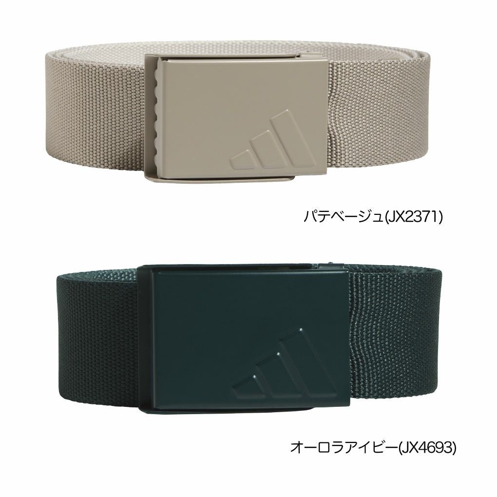 アディダスリバーシブルウェビングベルトKOV74メンズゴルフゴルフウェア2025秋冬モデルadidas日本正規品