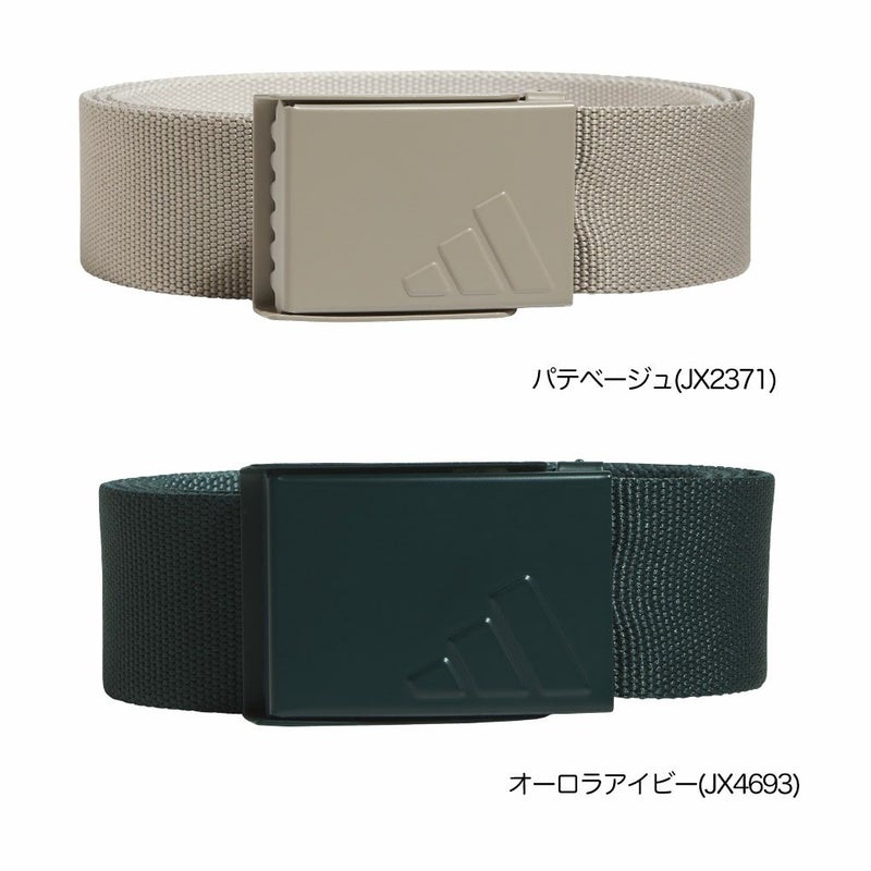 アディダスリバーシブルウェビングベルトKOV74メンズゴルフゴルフウェア2025秋冬モデルadidas日本正規品