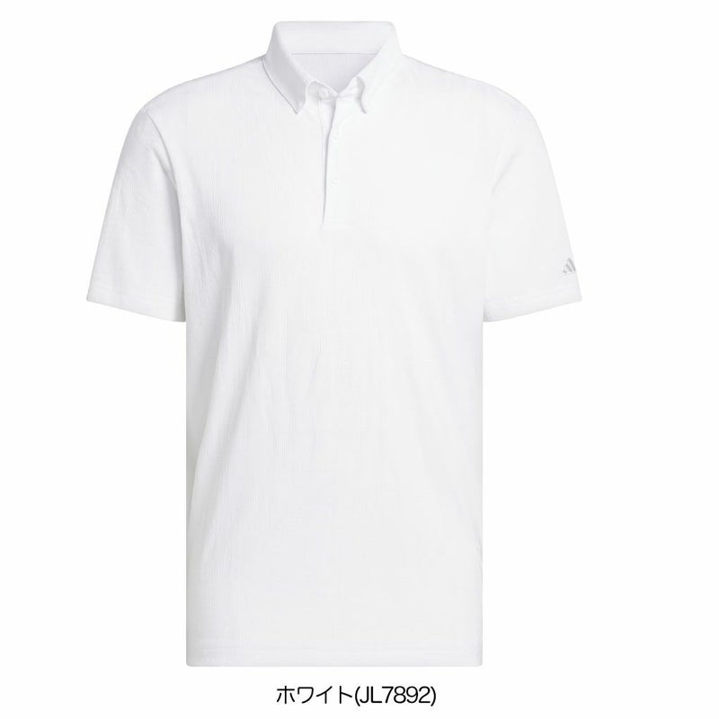 アディダスビヨンドザコースバンブージャガード半袖シャツJVU76メンズゴルフウェアゴルフ2025秋冬モデルadidas日本正規品