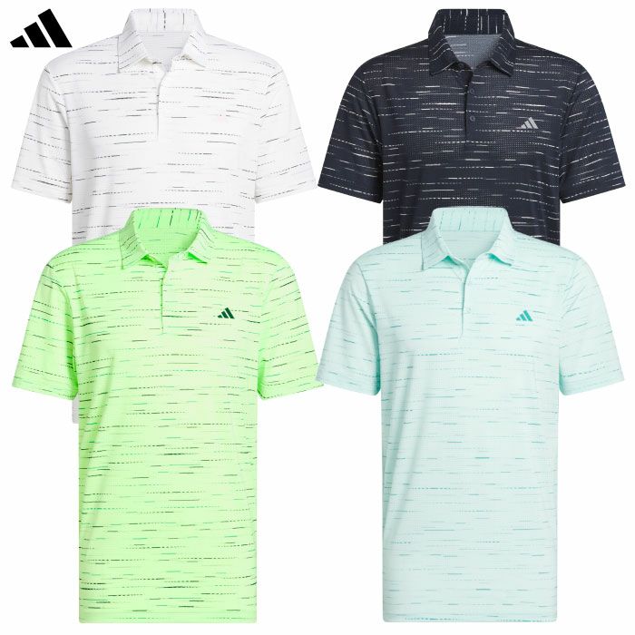 アディダスプリントメッシュ半袖シャツIR559メンズゴルフウェアゴルフ2025秋冬モデルadidas日本正規品